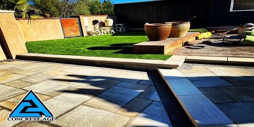 Concrete patio, Concrete work, Concrete Contractor, Free Estimate - small
